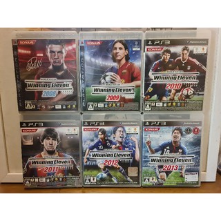 ขายเหมาแผ่นเกม winning เครื่องps3 6ภาค  390บาท