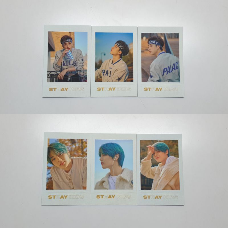 โพลารอยด์เซ็ท คอน Stray  Kids - Unlock: Go Live IN Life เมมละ 3 ใบ