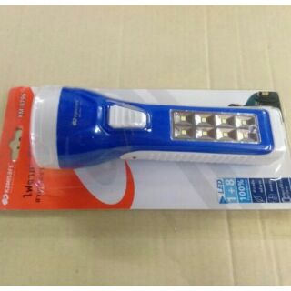 ไฟฉาย LED1+8 (KM-8796) 1ดวง 0.5w 800mAH