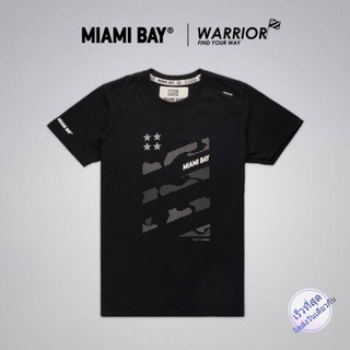 Miami Bay เสื้อยืด รุ่น Warrior สีดำ