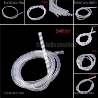 Seafullunshine หลอดซิลิโคนใส ปลอดสารพิษ ขนาด 1