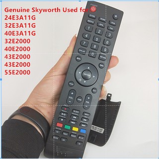 Skyworth ใหม่ ของแท้ รีโมตคอนโทรลทีวี LCD LED สําหรับ Skyworth Fernbedienung 24E3A11G 32E3A11G 40E3A11G 32E2000 40E2000 43E2000 43E2000 55E2000