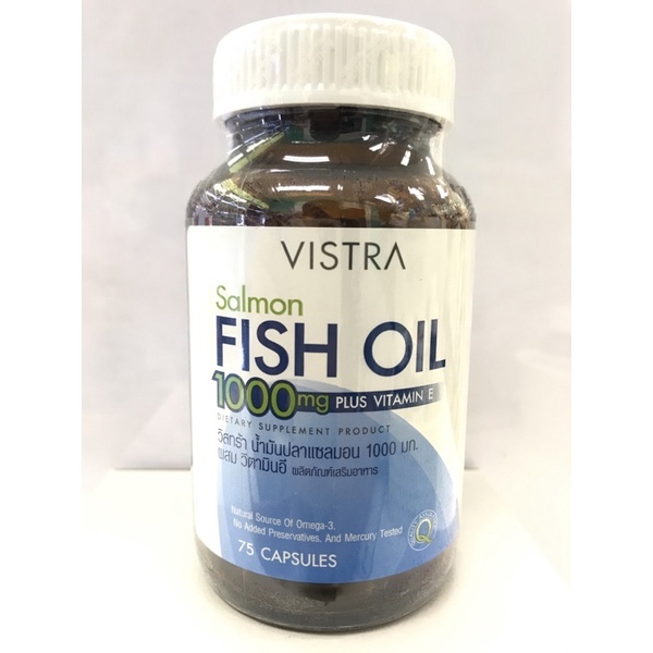 VISTRA Salmon FISH OIL 1000 mg.