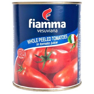 Fiamma Whole Peeled Tomatoes 400g ไฟม่ามะเขือเทศปอกเปลือก 400 กรัม