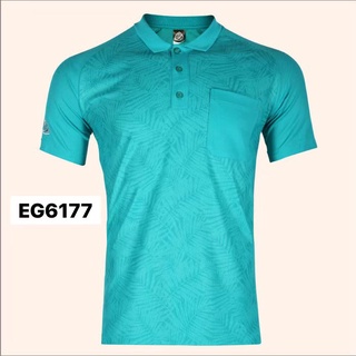 EGO SPORT EG6177 เสื้อโปโลพิมพ์ลาย แขนสั้นชาย