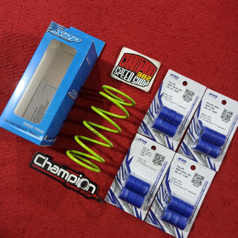 SRP Ultra Speed Racing 1200 RPM CVT Roller KRS KTC Kytaco 8gr 9gr 10gr 11gr All New NMAX 2020-2024 A