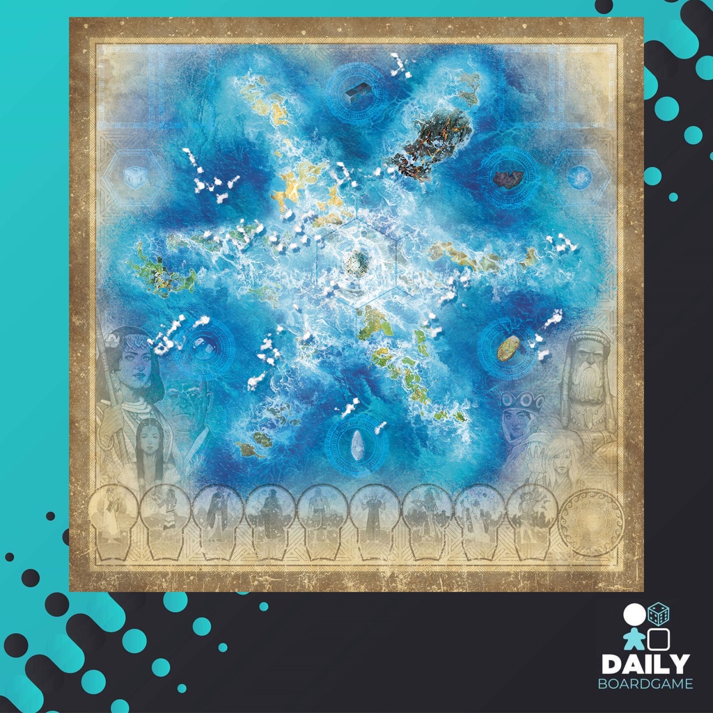 Atlantis Rising (Second Edition) : Playmat [Accessory]