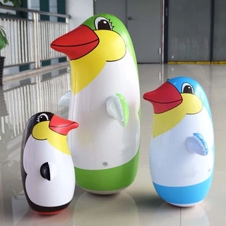 Live ของเล่นเด็ก ตุ๊กตาเพนกวิน PVC แบบเป่าลม 36 ซม. 45 ซม. 70 ซม.