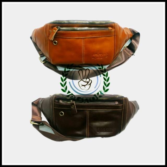 กระเป๋าสะพายคาดเอวหนังวัวแท้ - Kickers BGJ477