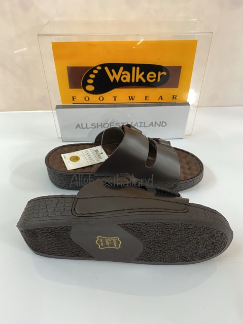 รองเท้าหนังแท้ Walker no.da101 แบบสวม