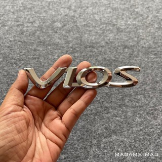 โลโก้ VIOS 2003-2006 ขนาด 13.8x2.5cm