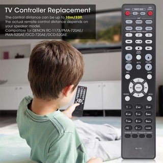 Electron000 TV Remote Control Replacement for DENON RC‑1173/PMA‑720AE/PMA‑520AE/DCD‑720AE/DCD‑520AE