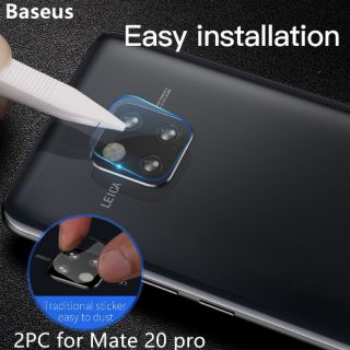 ฟิล์มกระจกกันรอยเลนส์กล้อง Huawei Mate 20 Pro,Mate20,Mate20 X,iPhone Xs Max Baseus Glass Film Camera LensProtectorของแท้