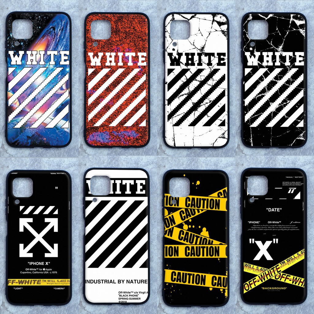 เคส Huawei Nova 7i ลาย WHITE ขอบนิ่มหลังแข็ง เคสมือถือ เคสโทรศัพท์ Case