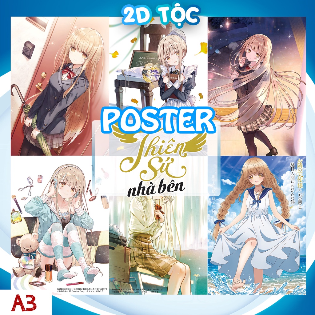 โปสเตอร์ A3 ANGEL ON THE HOUSE (6) วัสดุกระดาษคุณภาพสูง – โดย 2D FAMILY SHOP