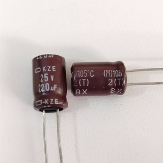 220UF/25V NICHICON high frequency low resistance capacitor