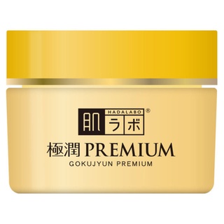 [ส่งตรงจากญี่ปุ่น] Rohto Hadalabo Gokujun Premium Hyaluronic Cream 50g ใหม่ ญี่ปุ่น