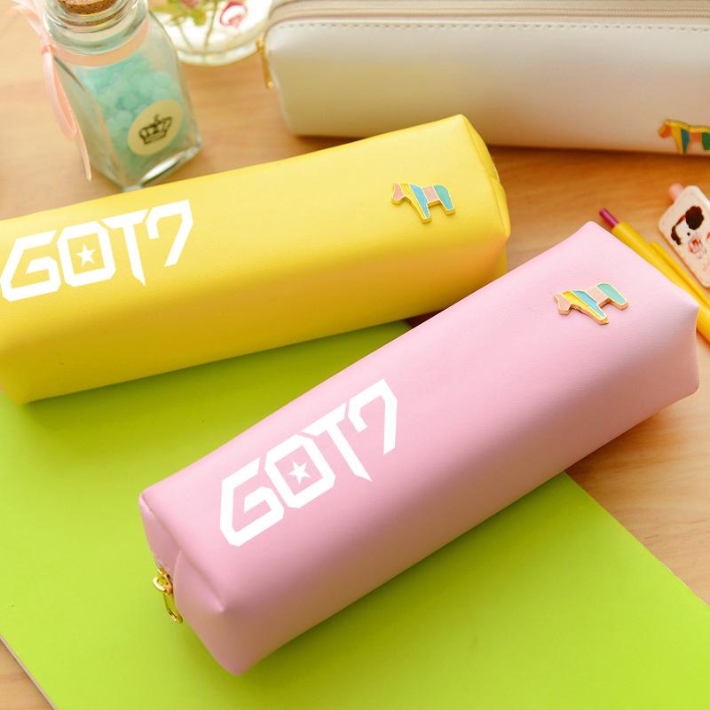 กระเป๋าเครื่องสำอางกระเป๋าเครื่องสำอางหนัง PU GOT 7