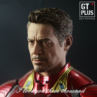 GT Plus 1/6 Love You 3000 Iron Man Headsculpt