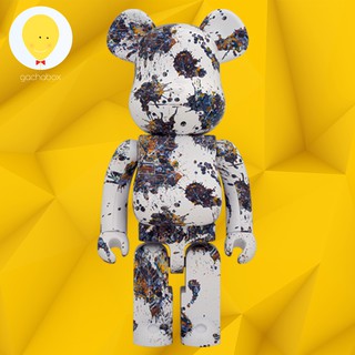 gachabox Bearbrick Jackson Pollock Splash version 1000％ แบร์บริค พร้อมส่ง - Medicom Toy Be@rbrick