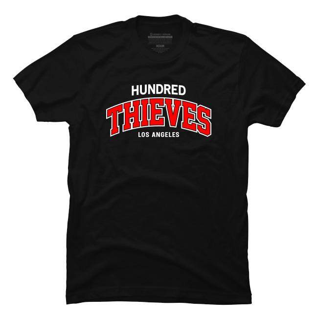 GFHGFR✐❖100 Thieves Varsity Tee - League of Legends / Fortnite / Apex Legends / COD