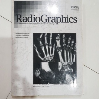 RadioGraphics The journal of continuing medical wducation in radiology September-October2011 Volume31.Number5