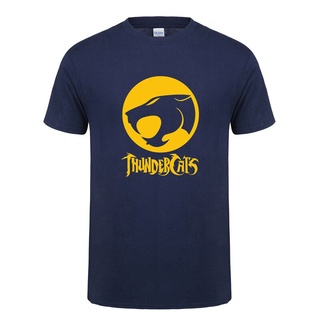 [COD]เสื้อยืดแขนสั้น คอกลม ผ้าฝ้าย พิมพ์ลายอนิเมะ Thundercats แฟชั่นฤดูร้อน สําหรับผู้ชาย 2022