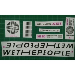 Wtp สติกเกอร์ใส 16 นิ้ว สําหรับติดกรอบเมล็ดพันธุ์ WeThePeople