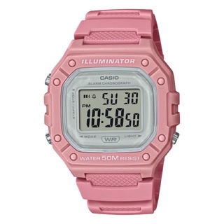 นาฬิกา casio นาฬิกาผู้หญิง casioรุ่นใหม่ล่าสุดW-218HC-4A/4A2/8A/2A