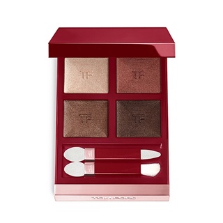 Tom Ford TF Lost Cherry New Four-color Eyeshadow Palette with Falling 03body Heatอายแชโดว์สี่สีสีแดงหวานเชอร์รี่ร่วงหล่น