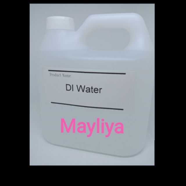 DI waterน้ำกลั่นบริสุทธิ์