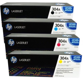 Toner HP รุ่น 304A ทุกสี แท้