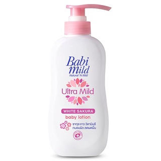 Free Delivery Baby Mild Ultra Mild White Sakura Baby Lotion 400ml. Cash on delivery