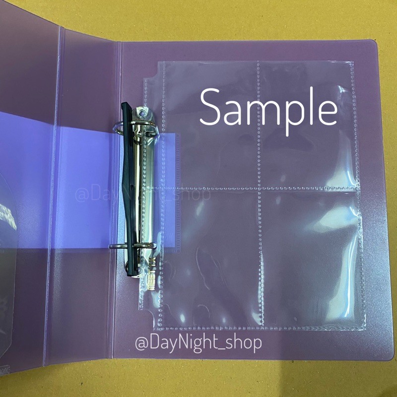 [อ่านก่อน] Ring Binder : แฟ้ม PP 2 ห่วง ขนาด A5 แฟ้มใส่การ์ด สมุดใส่การ์ด - รูปที่ 2