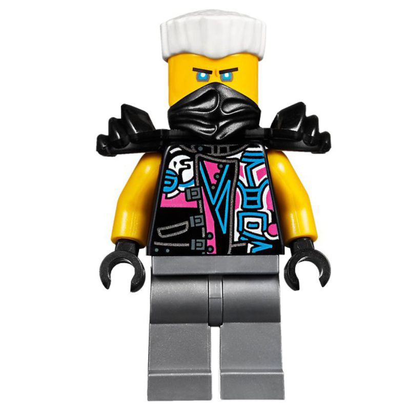 Lego Minifigure Character Zane Ninjago ของแท ้ ในงูจากัวร ์ ปลอมตัว ( ons of Garmadon