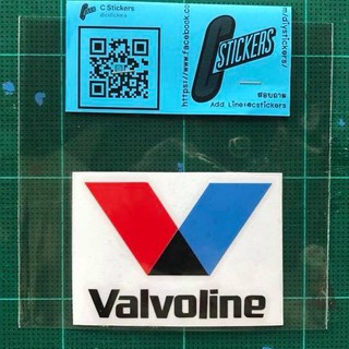 Valvoline สติ๊กเกอร์ติดรถยนต์