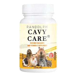 RANDOLPH - CAVY CARE เควี่แคร์ อาหารเสริมสำหรับหนูตะเภา ขนาด 70 กรัม