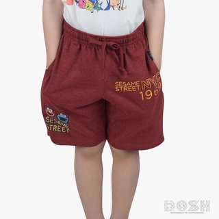 DOSH BOYS SHORTS SESAME STREET กางเกงขาสั้น เด็กผู้ชาย DSEBR5002-RE