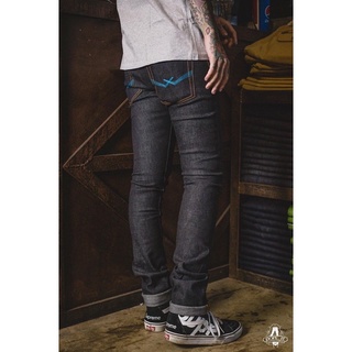 WAFT X WEFT : BLUE BIRD 12 oz. TIGHTFIT (ลิขสิทธิ์แท้ 100%)