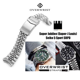 สายนาฬิกา รุ่น Super Jubilee for Seiko 5 Sports SRPD Series