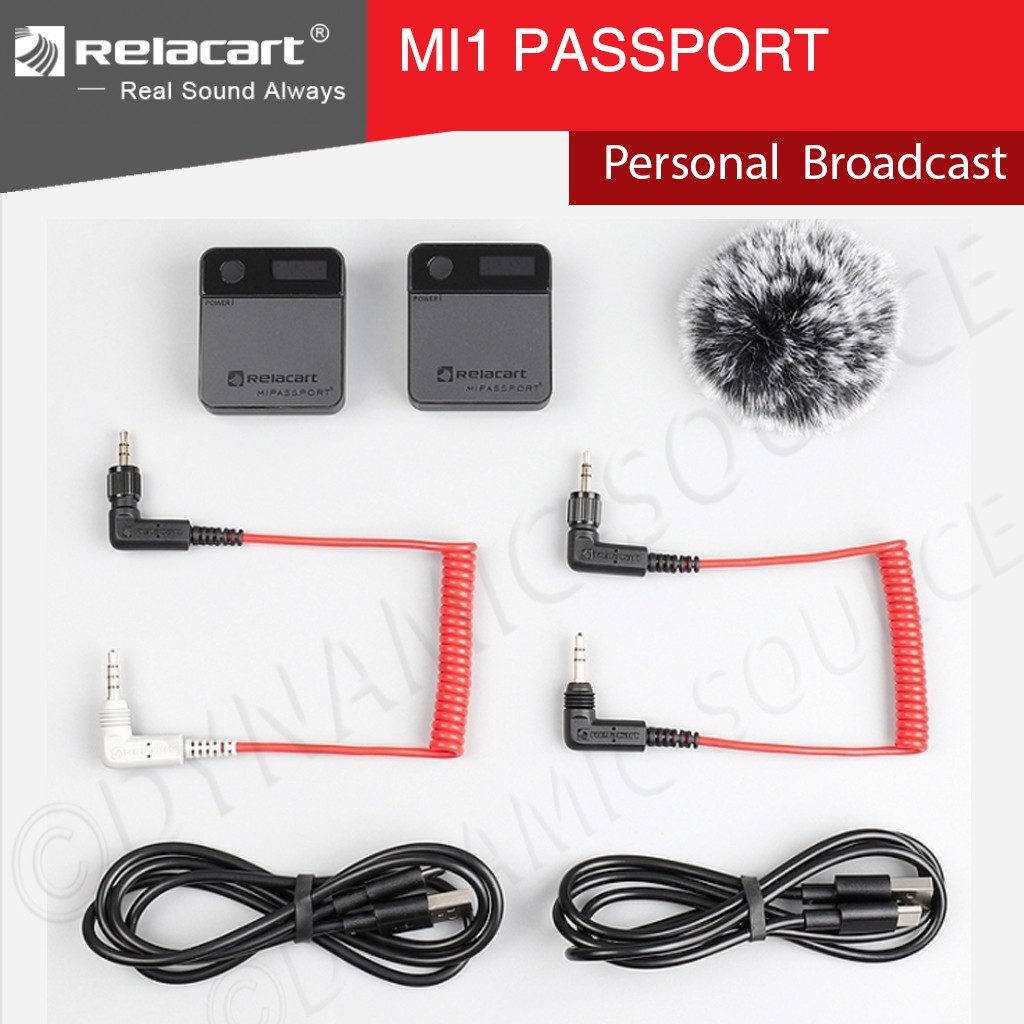 Relacart: Mi1 Single channel digital wireless microphone system ระบบอุปกรณ์งานไลฟ์