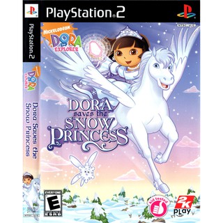 แผ่นเกมส์ Dora the Explorer Dora Saves the Snow Princess PS2 Playstation2 คุณภาพสูง ราคาถูก