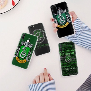 Ml-249 เคสโทรศัพท์มือถือแบบนิ่ม ใส ลาย Slytherin สําหรับ OPPO Reno 8t 8 Find x5 A54 A55 A56 Pro