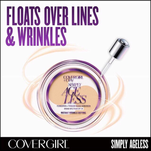 Covergirl OLAY SIMPLY AGELESS Lotion - แบบพกพา USA