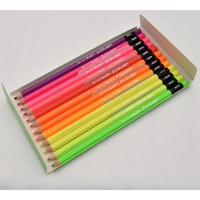 สีไม้ Colleen รุ่น 775 (1 ด้าม 1 สี) รุ่นนีออน 12 สี รูปที่ 3