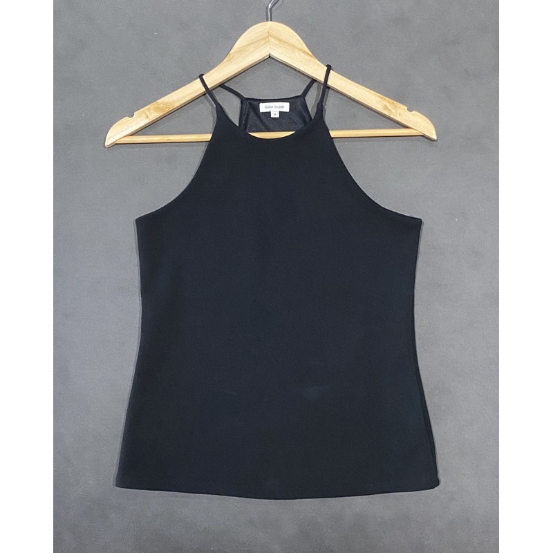 เสื้อสายเดี่ยว สีดำ ยี่ห้อ River island
