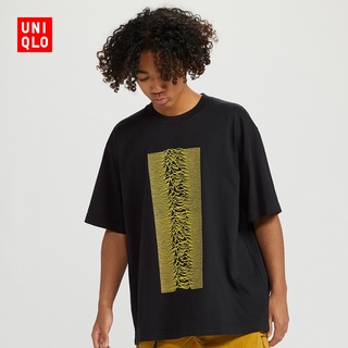 Uniqlo เสื้อยืดแขนสั้น สําหรับผู้ชาย และผู้หญิง 424607