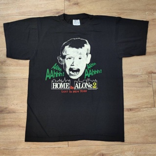 HOME ALONE 2 (1990) MOVIES เสื้อลายหนังดัง ลายภาพยนตร์ โดดเดี่ยวผู้น่ารัก