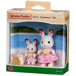 🍑 พร้อมส่ง 🍑 Sylvanian Families Girls’ Swimwear Set / ซิลวาเนียน แฟมิลี่ ชุดว่ายน้ำเด็กหญิง