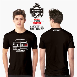 เสื้อยืด ลายรถยนต์ Bmw E36 Karimake